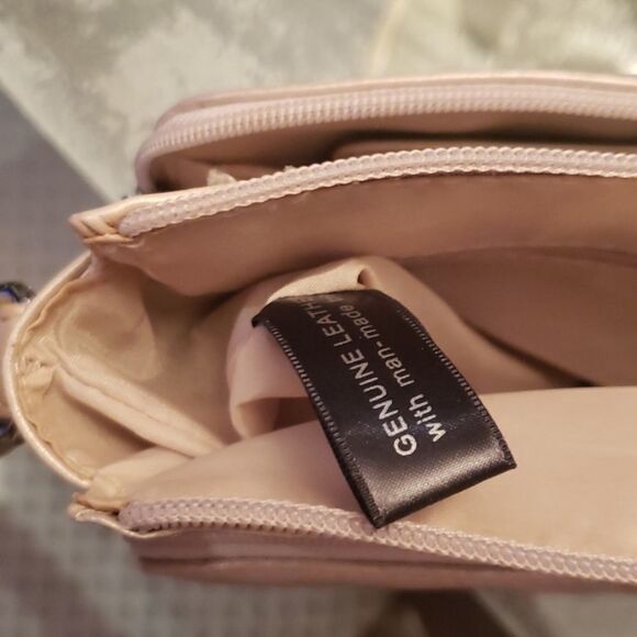 GIANNI Bernini women's Leather shoulder Purse bag - Picture 3 of 6